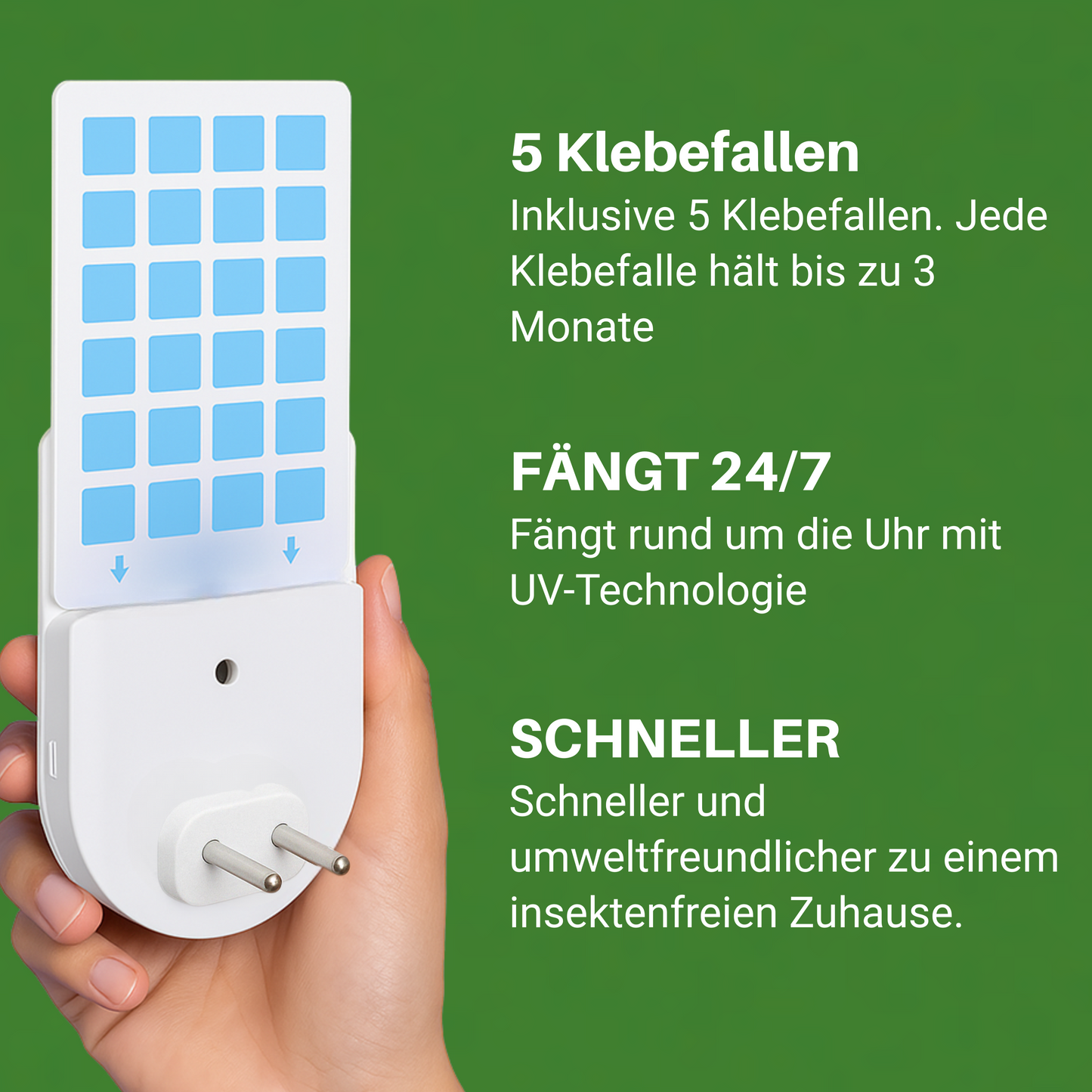 StopBugzz UV-Insektenfalle