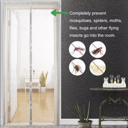 Automatic Closing Magnetic Door Curtain – The Ultimate Bug Barrier