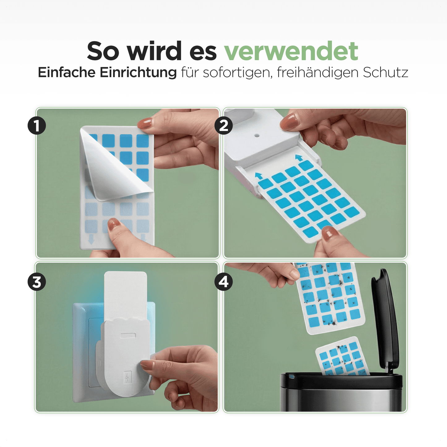 Fliegende Insektenfalle