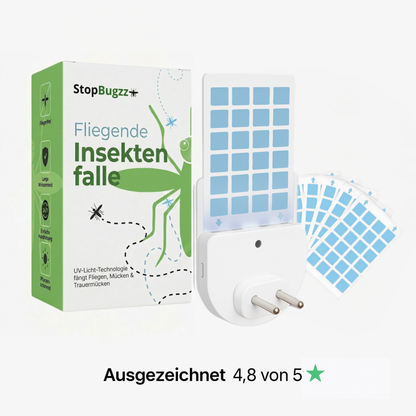 Fliegende Insektenfalle