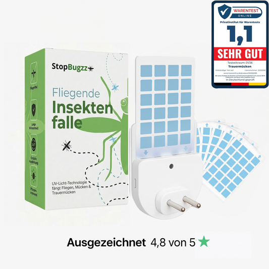 Fliegende Insektenfalle