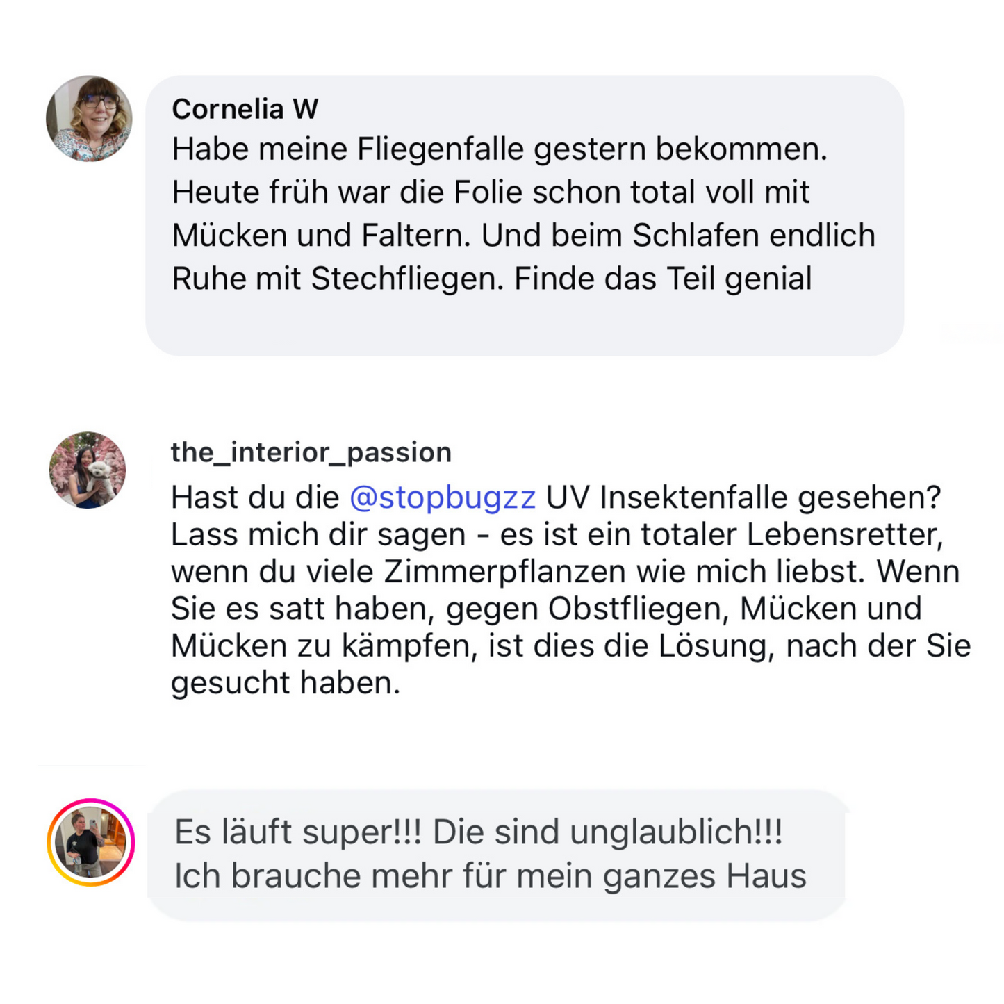 StopBugzz UV Insektenfalle