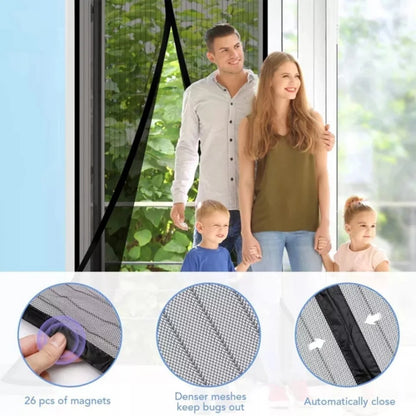 Automatic Closing Magnetic Door Curtain – The Ultimate Bug Barrier