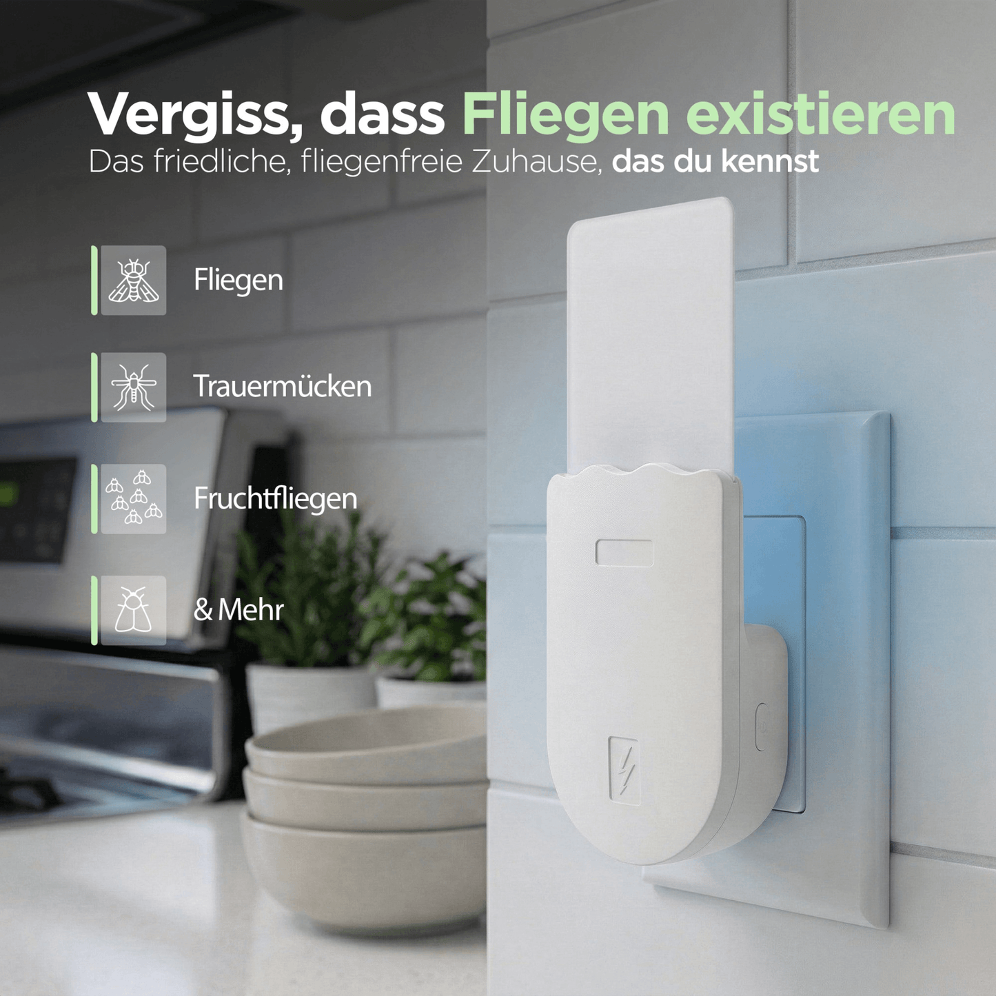Fliegende Insektenfalle